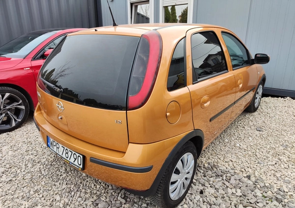 Opel Corsa cena 11900 przebieg: 152000, rok produkcji 2003 z Warszawa małe 154